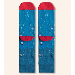 Calcetines "Contigo al polo norte" talla 43-46