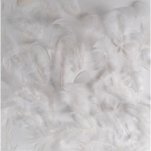 Boa ou guirlande en plumes - Blanc