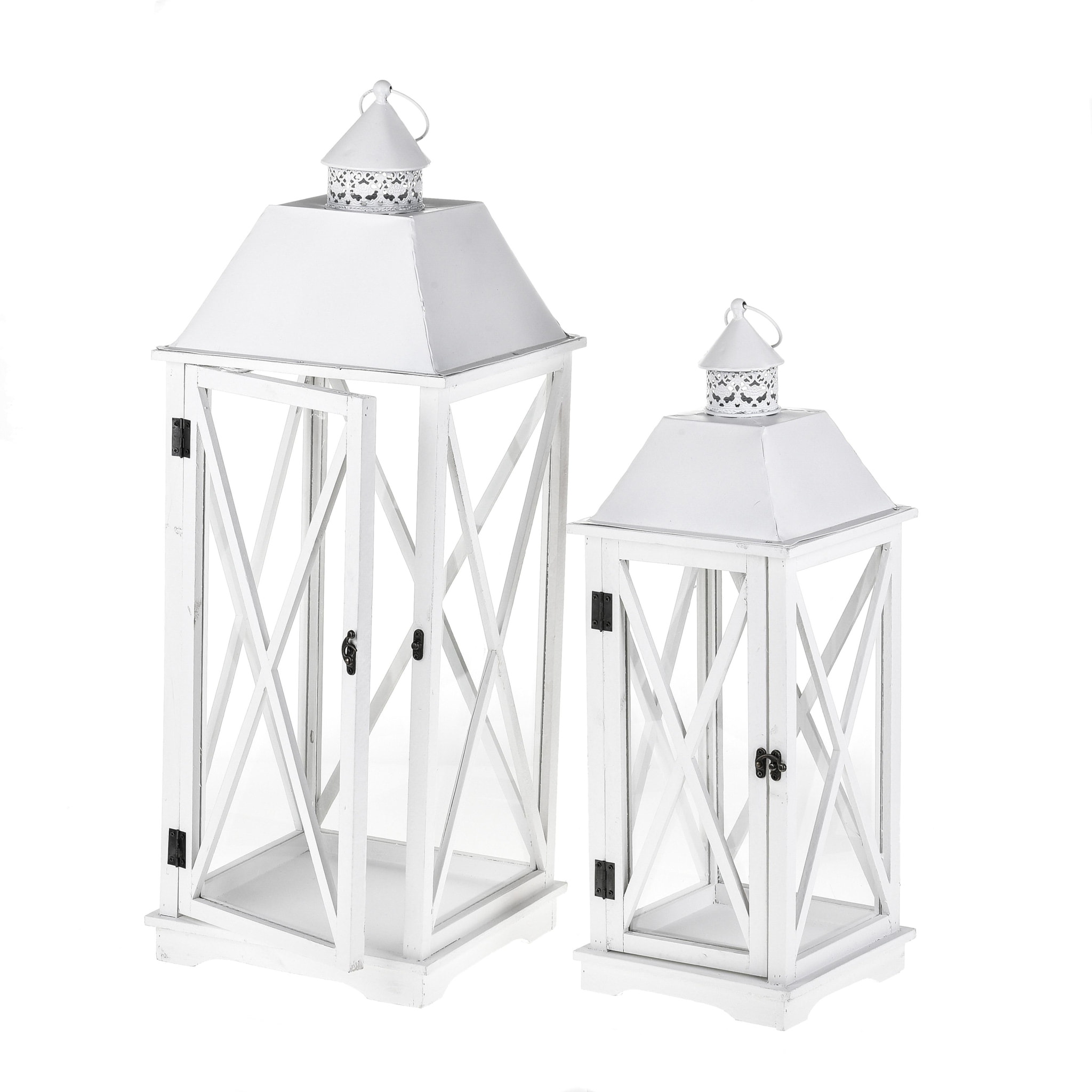 Lanterna Legno - Pezzi 1 - 29xH80x29cm - Bianchi Dino SpA