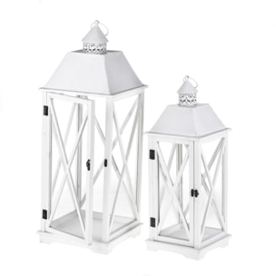 Lanterna Legno - Pezzi 1 - 29xH80x29cm - Bianchi Dino SpA