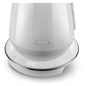Bouilloire à température réglable DELONGHI Eclettica KBY2011.W