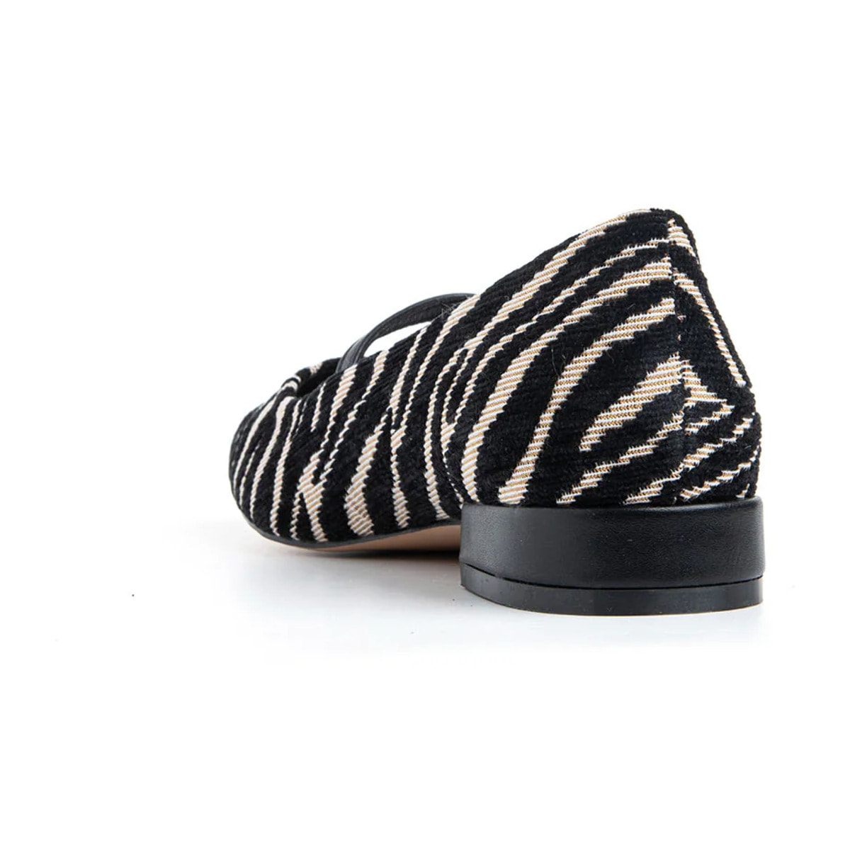 Ballerina zebrata con cinturino - ZEBRA