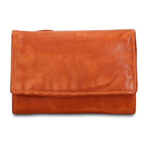 Portafoglio uomo in vera pelle - Modello Boreal - Casual - 14.0 x 9.0 x 4.5 cm