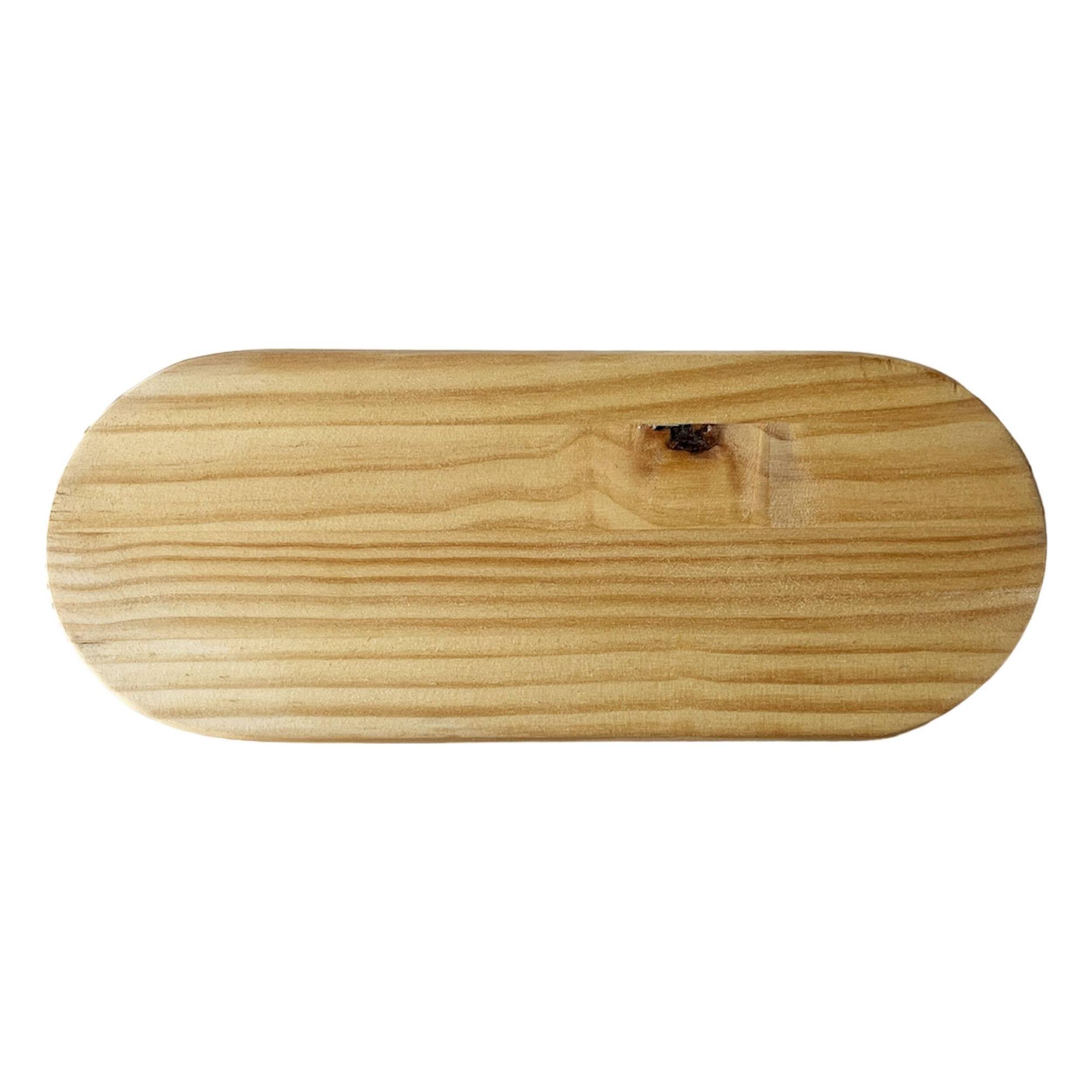 Bandeja multiusos - aperitivos tipo barco de madera 29,5x11,5cm scalpers home