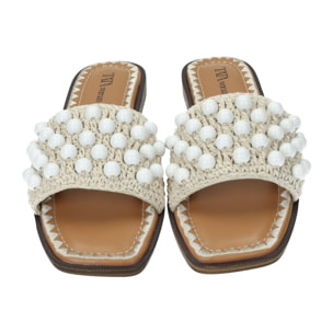 Sandali Donna Tata Italia Beige
