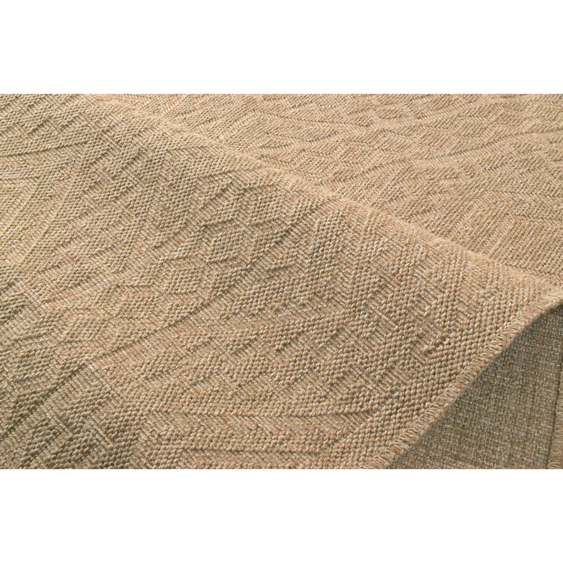 NATURE - Housse de coussin aztèque aspect jute 50x50