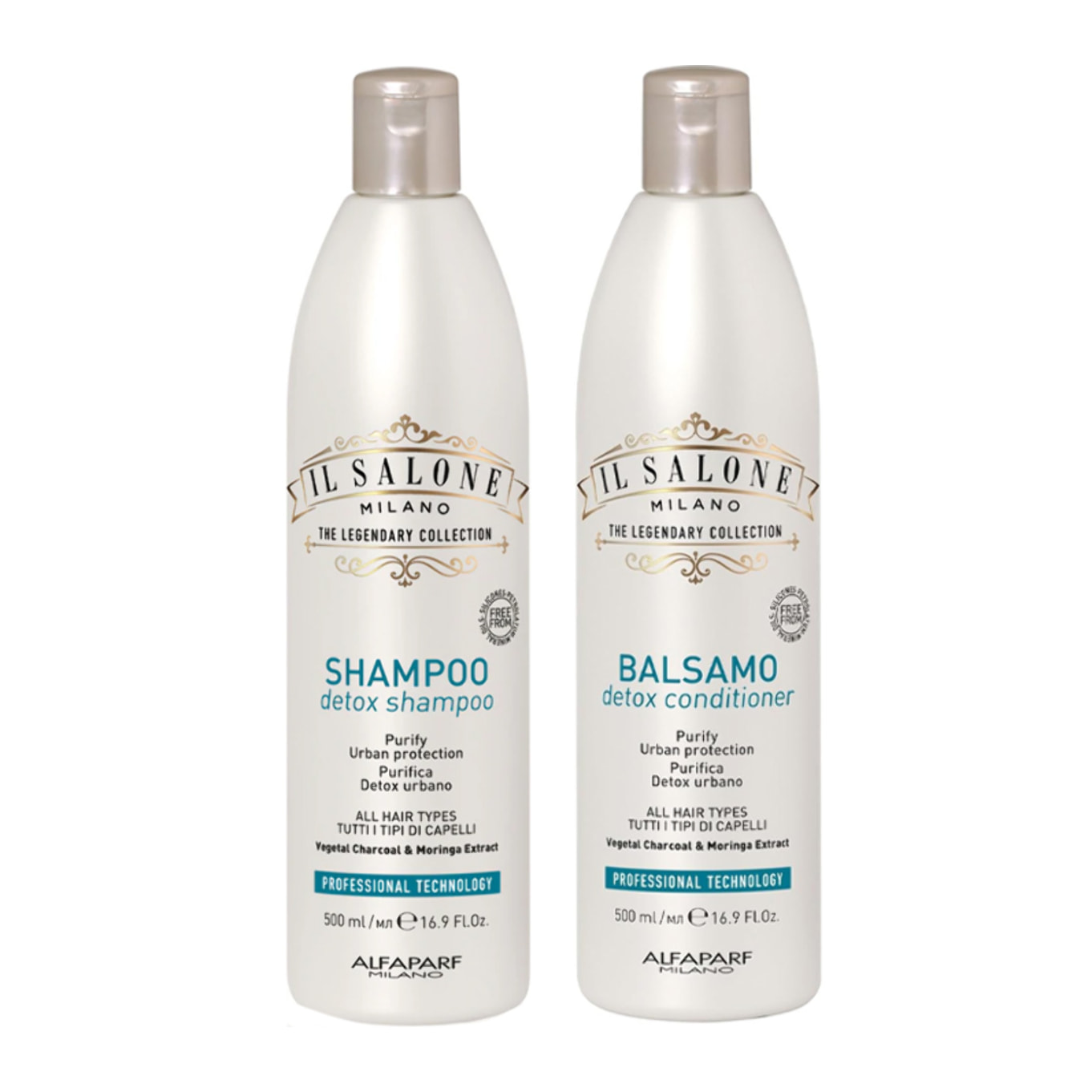 ALFAPARF MILANO Kit Il Salone Detox Shampoo 500ml + Conditioner 500ml