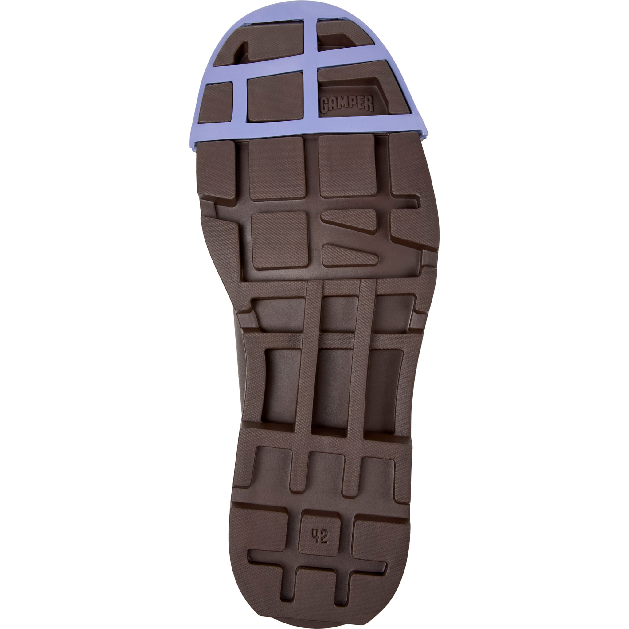 Zapatos de cordones - CAMPER Junction - Marron - Cuero liso