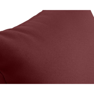 Regala - canapé 3 places - convertible avec coffre - en tissu - Rouge