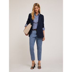 Motivi - Blazer doppiopetto over - Blu