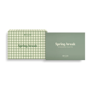 SPRING BREAK EYESHADOW PALETTE Palette occhi con 15 ombretti matt e shimmer.