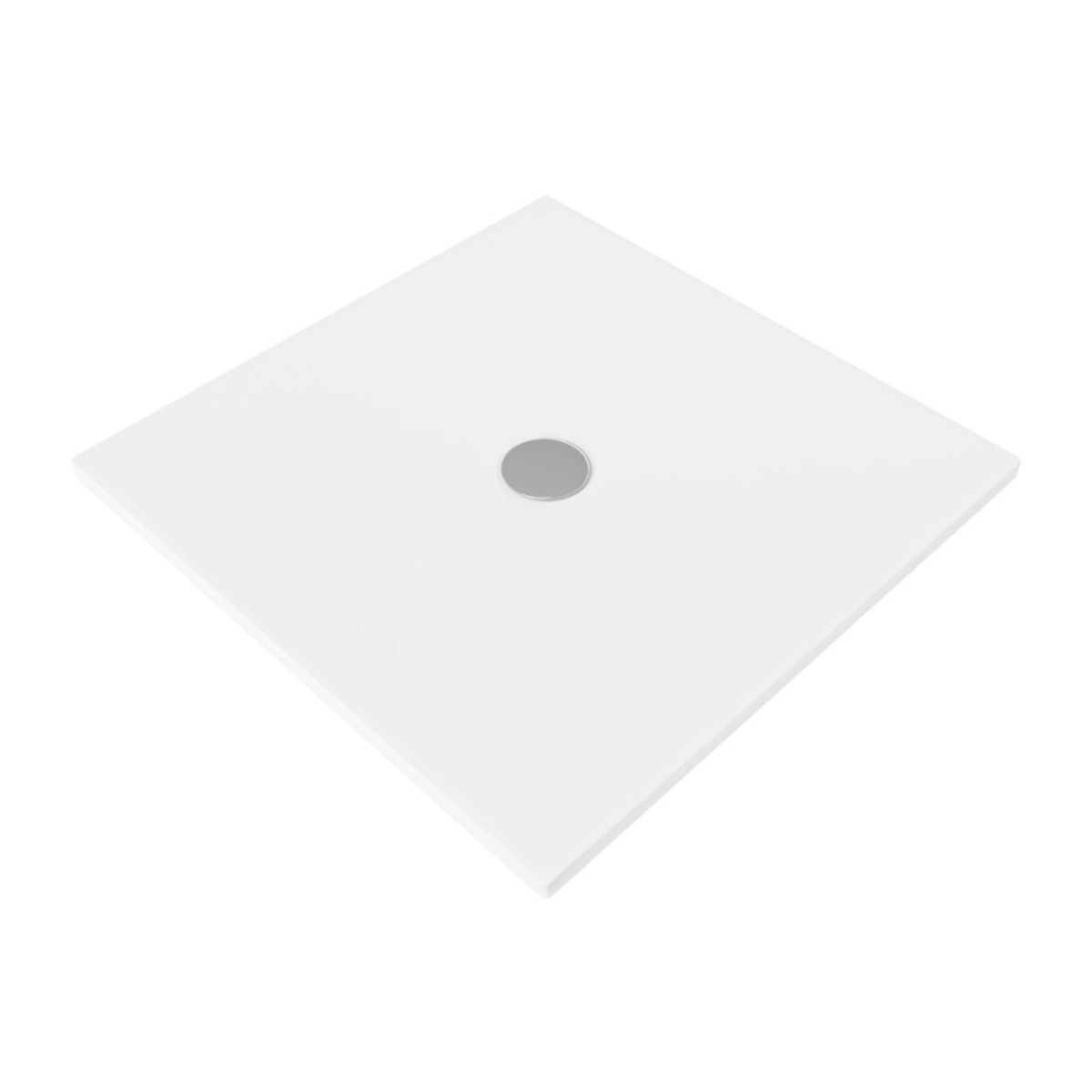 by Kaldewei Receveur de douche carré 80x80 cm acier émaillé, blanc (SATSVFEEL80Q)