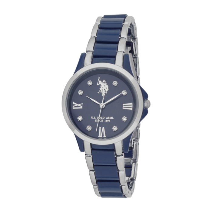 Orologio U.S. Polo Assn. In metallo e resina