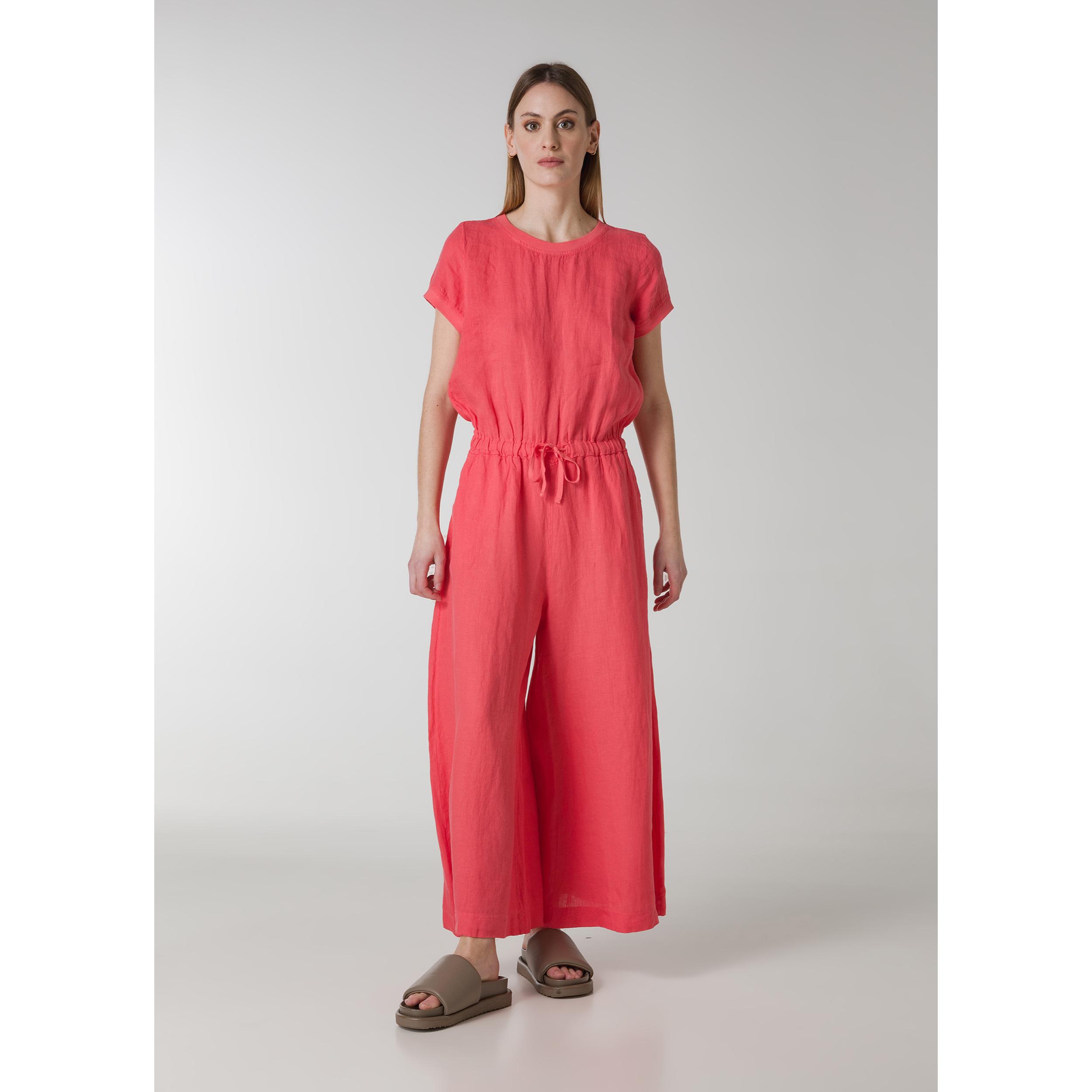 DEHA - Tuta intera LINEN JUMPSUIT in Lino per donna