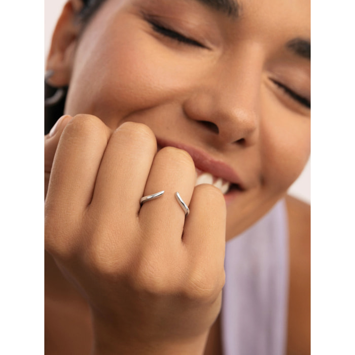 Anillo Peak Scarlett Plata