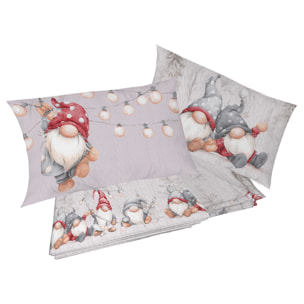 Completo letto nanetti eureka rosso