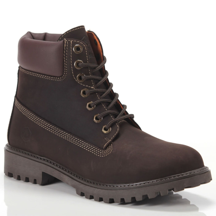 Boots Lumberjack Ankle Boot Coffee Marrone