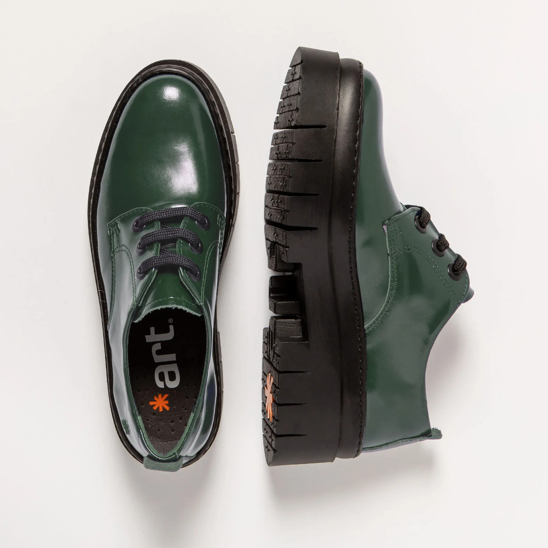 Zapatos 1952 NAPPA SHINNY JUNGLE/ AMBERES color Jungle