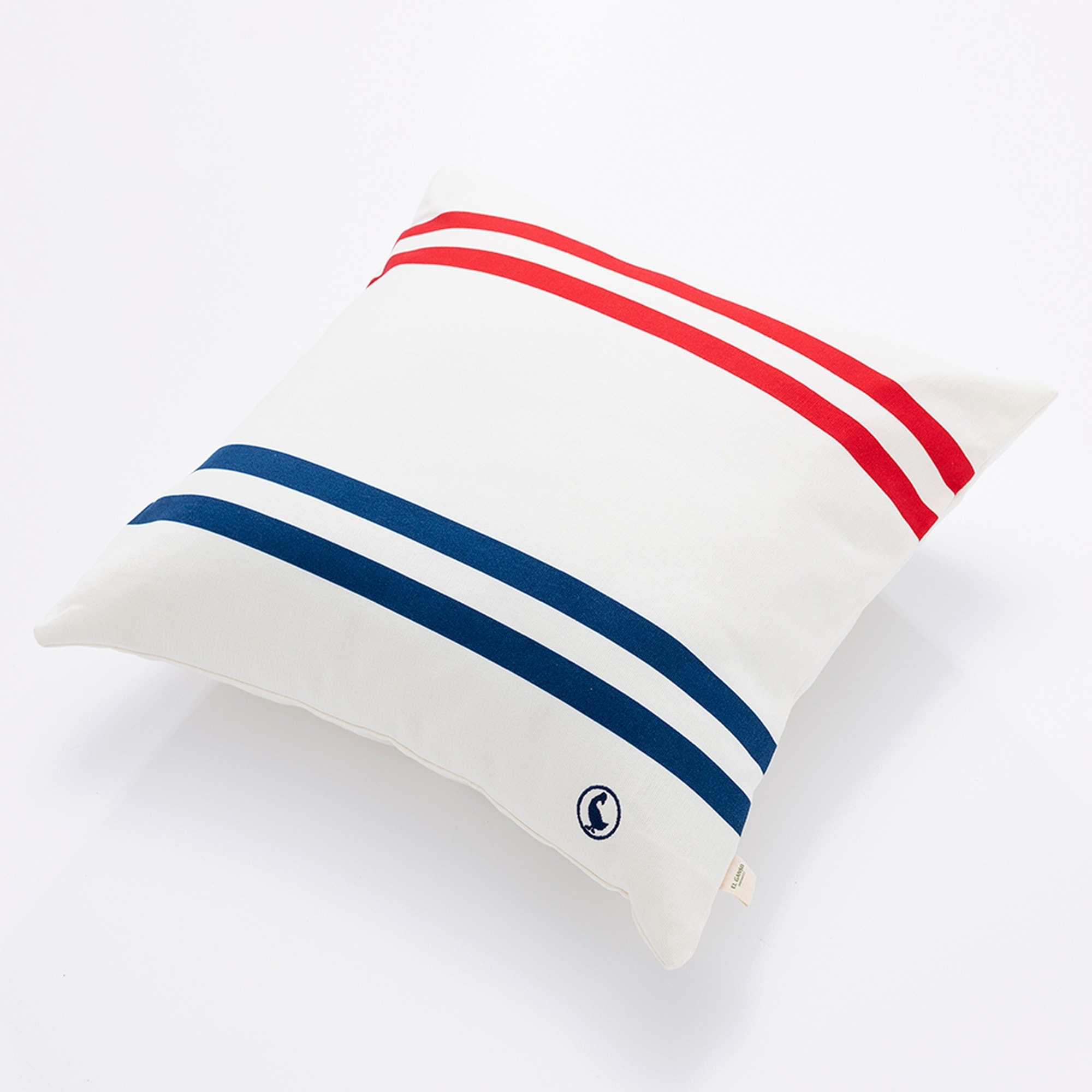 Cojín 40x40cm 100% algodón 300gsm color crudo el ganso