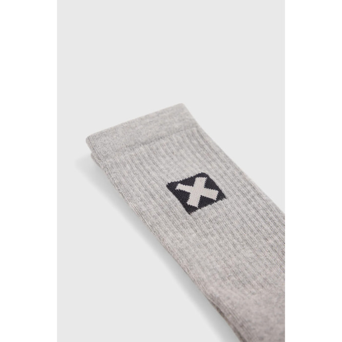 CALCETINES AMSTERDAM GREY MELANGE