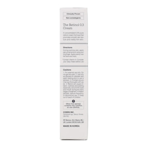 The Retinol 0.3 Cream Cosrx 20ml
