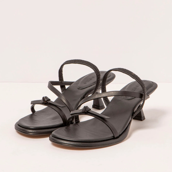 Sandalias S3167 CRISTAL BLACK/ GODELLO color Black