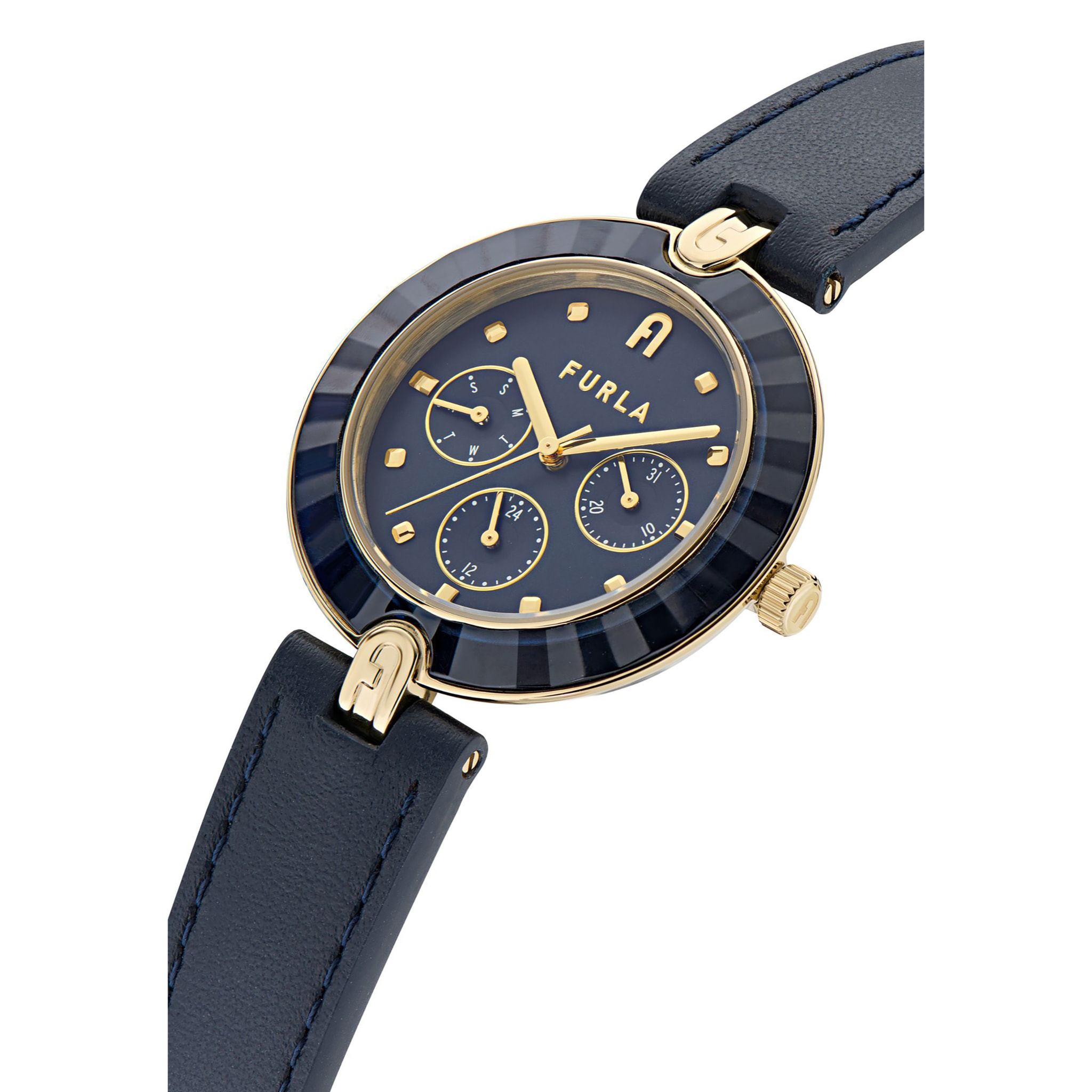 Furla Orologio Analogico Al Quarzo Furla Logo Links Multifunction