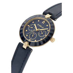 Furla Orologio Analogico Al Quarzo Furla Logo Links Multifunction