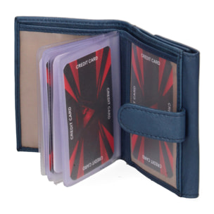 Portafoglio  da donna ecopelle Prodotto Vegano 9x8x2 cm