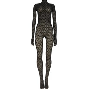 Tuta aderente Mermaid Net Catsuit