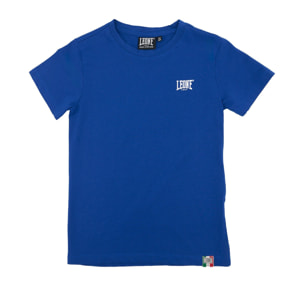 T-shirt maniche corte da bambino in cotone Leone Basic