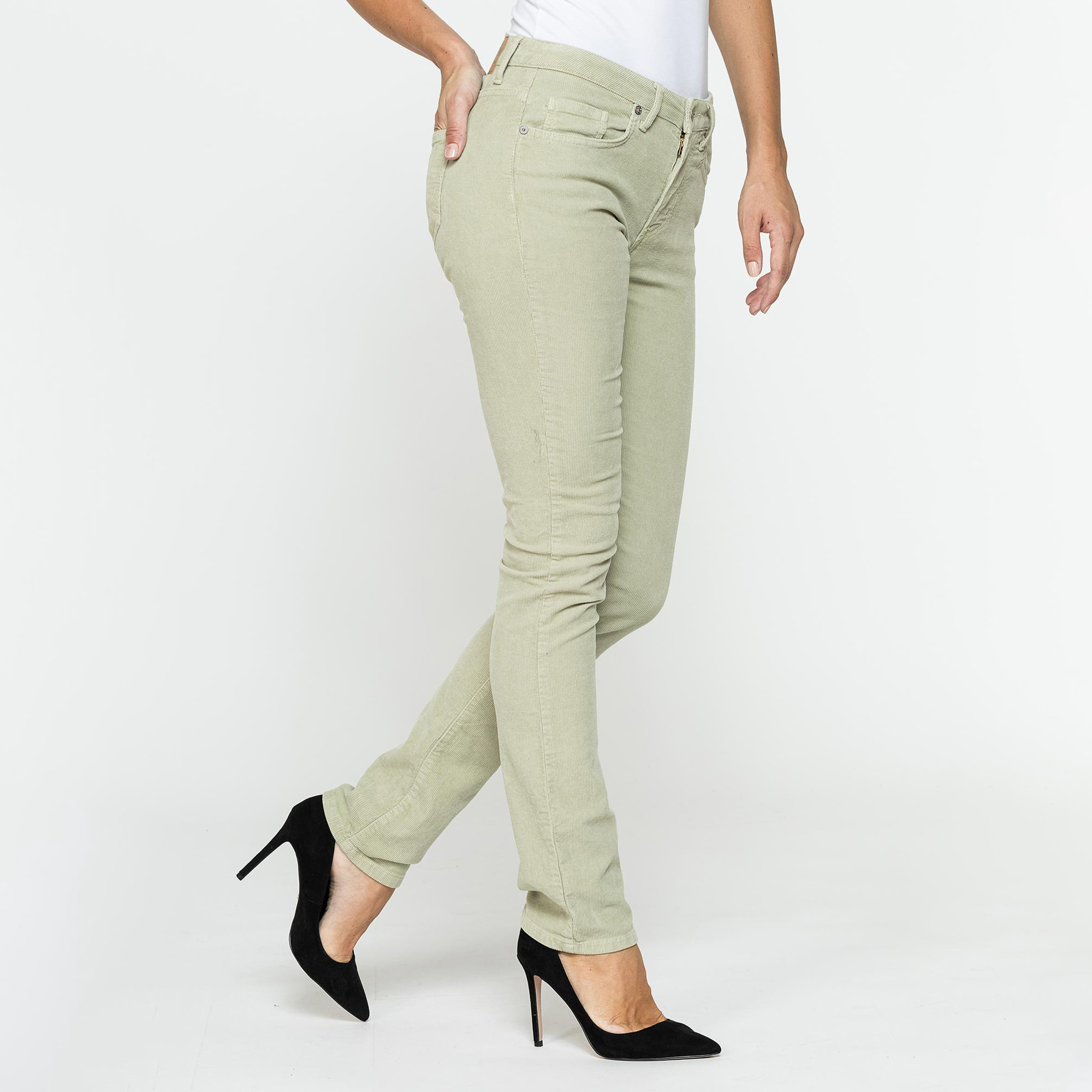 PANTALONE 5 TASCHE MOD. 752 IN VELLUTO STRETCH