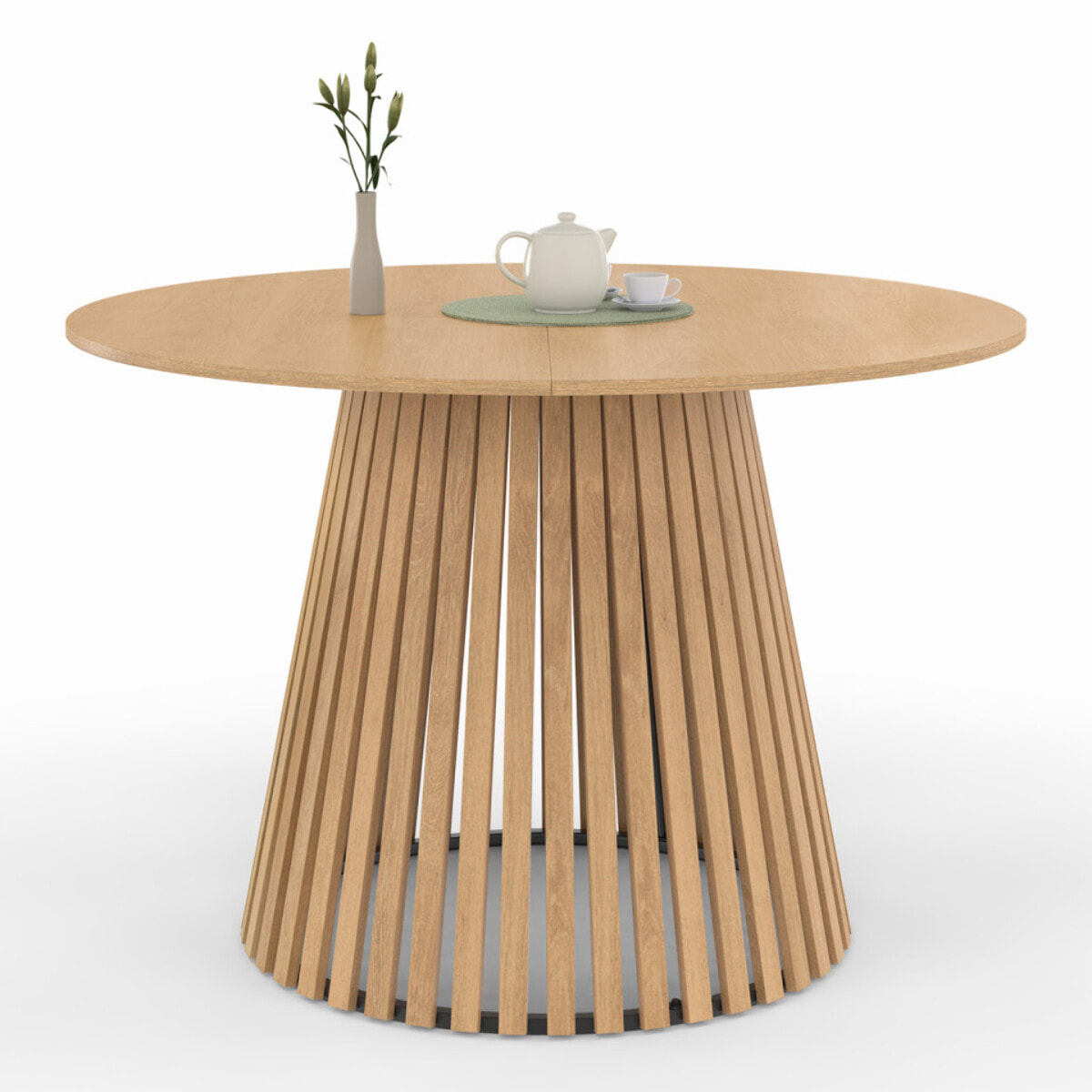 Table à manger ronde Camélia Ø110cm