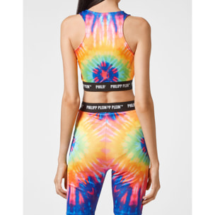 PHILIPP PLEIN Tank Top TIE DYE