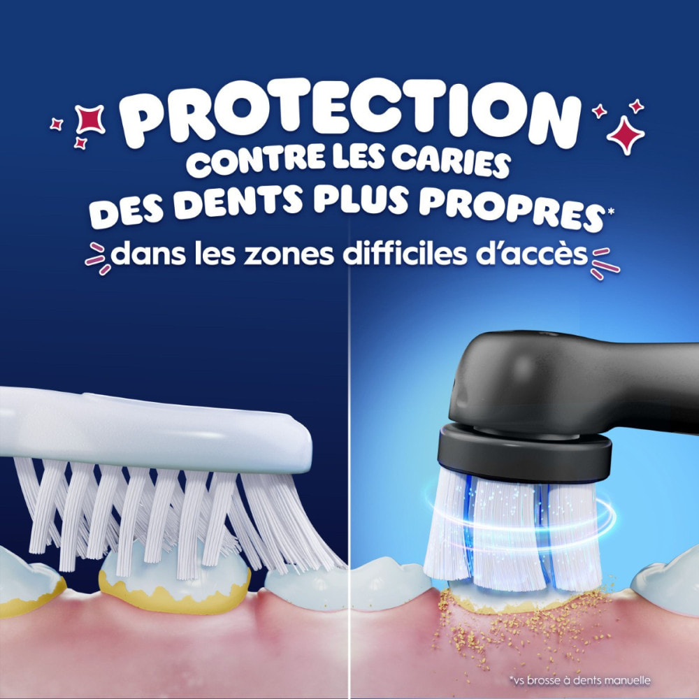 Oral-B Brosse à dent iO Kids 6 Spiderman + 3 brossettes spiderman