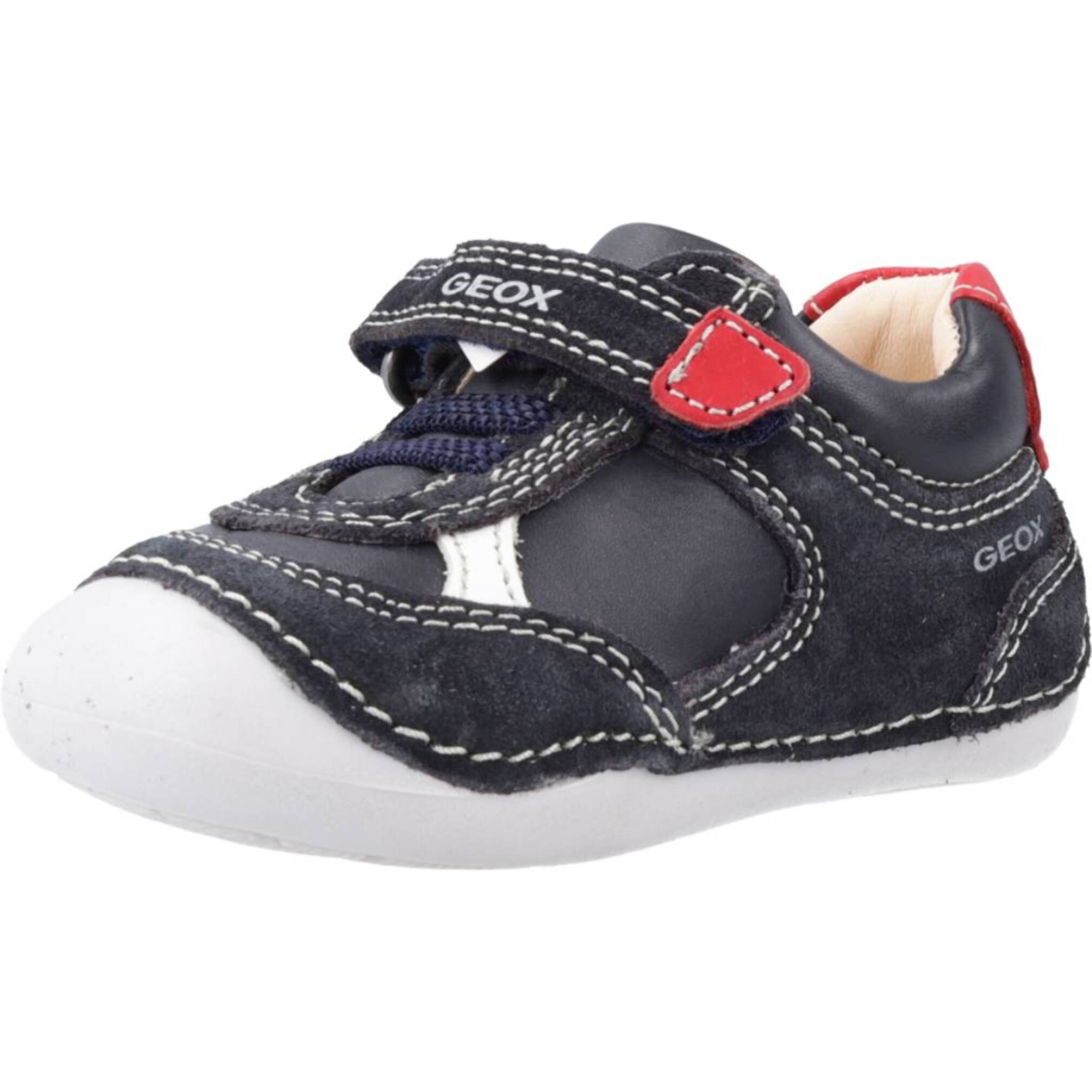 Zapatillas Niño de la marca GEOX  modelo B TUTIM B.A NEGRO