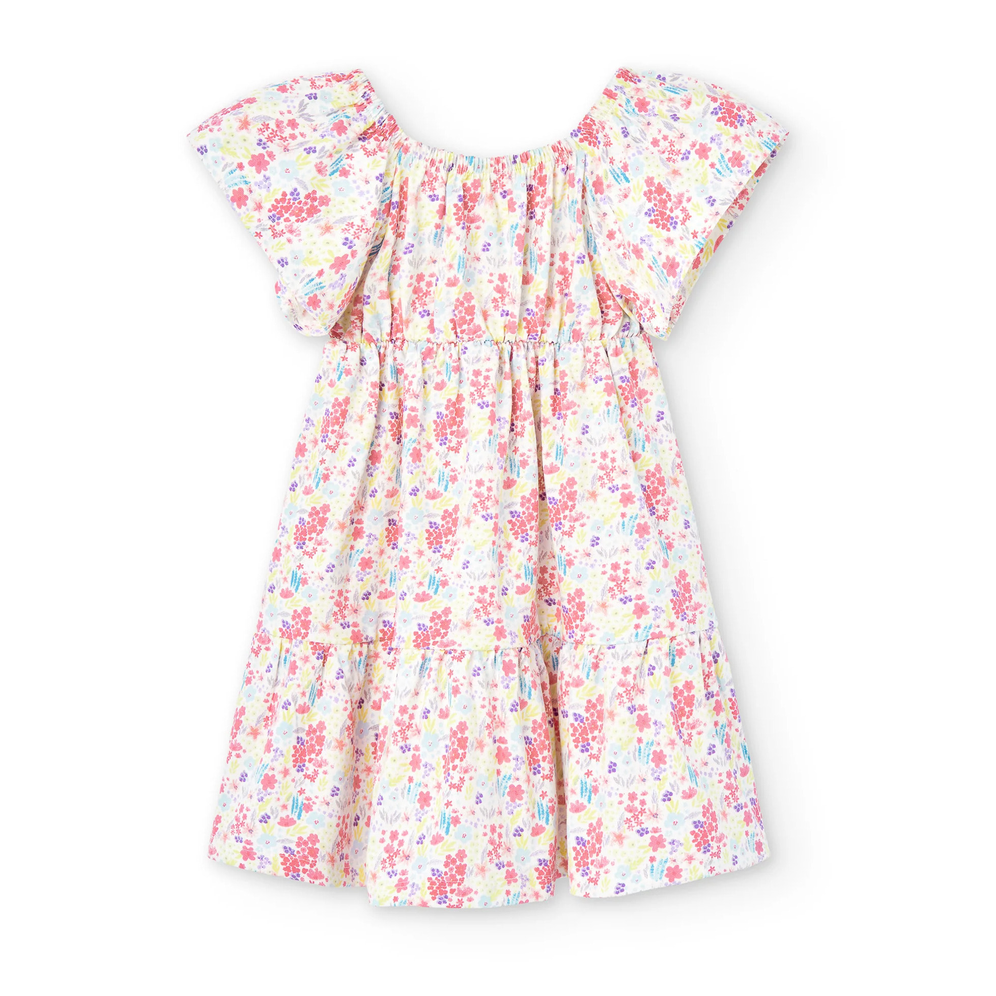 Vestido de niña estampado floral