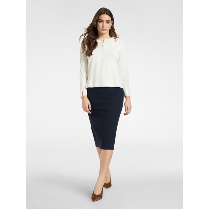 Elena Mirò - Gonna longuette - Blu