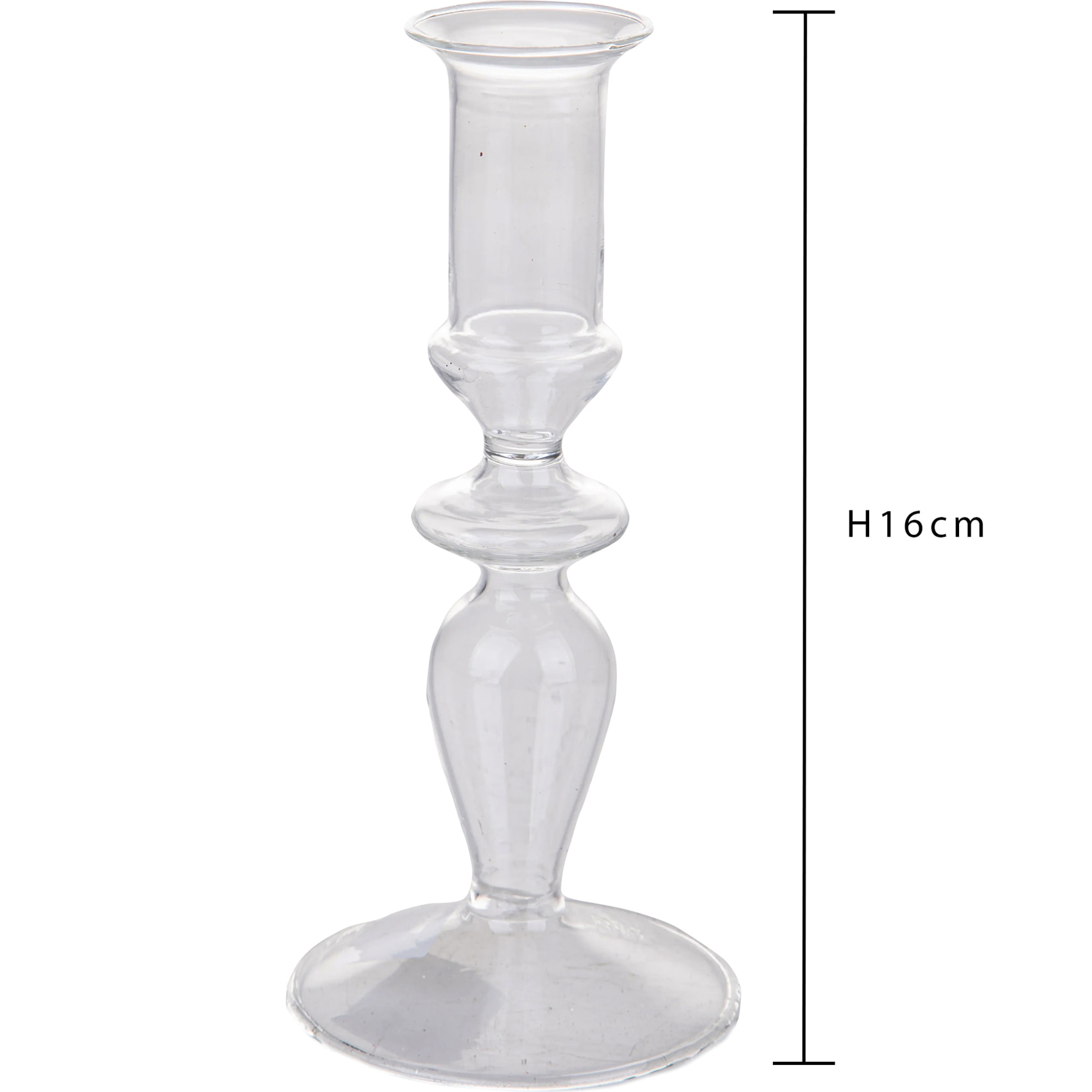 Portacandele - Pezzi 6 - 7,2xH16x7,2cm - Bianchi Dino SpA