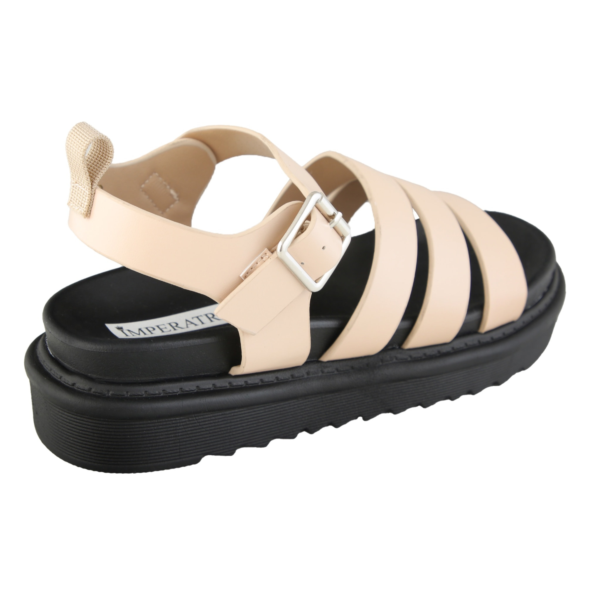 Sandali platform con fasce