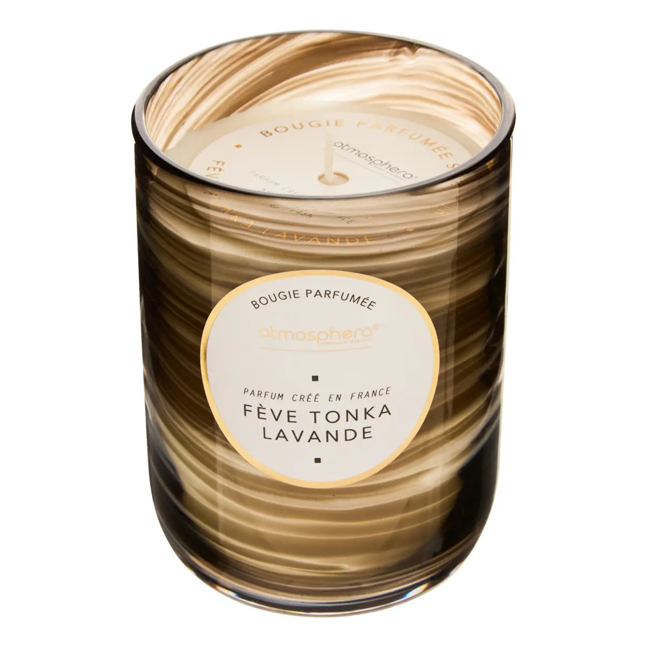 Bougie parfumée 275g Wavy Fève tonka lavande