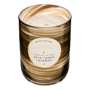 Bougie parfumée 275g Wavy Fève tonka lavande