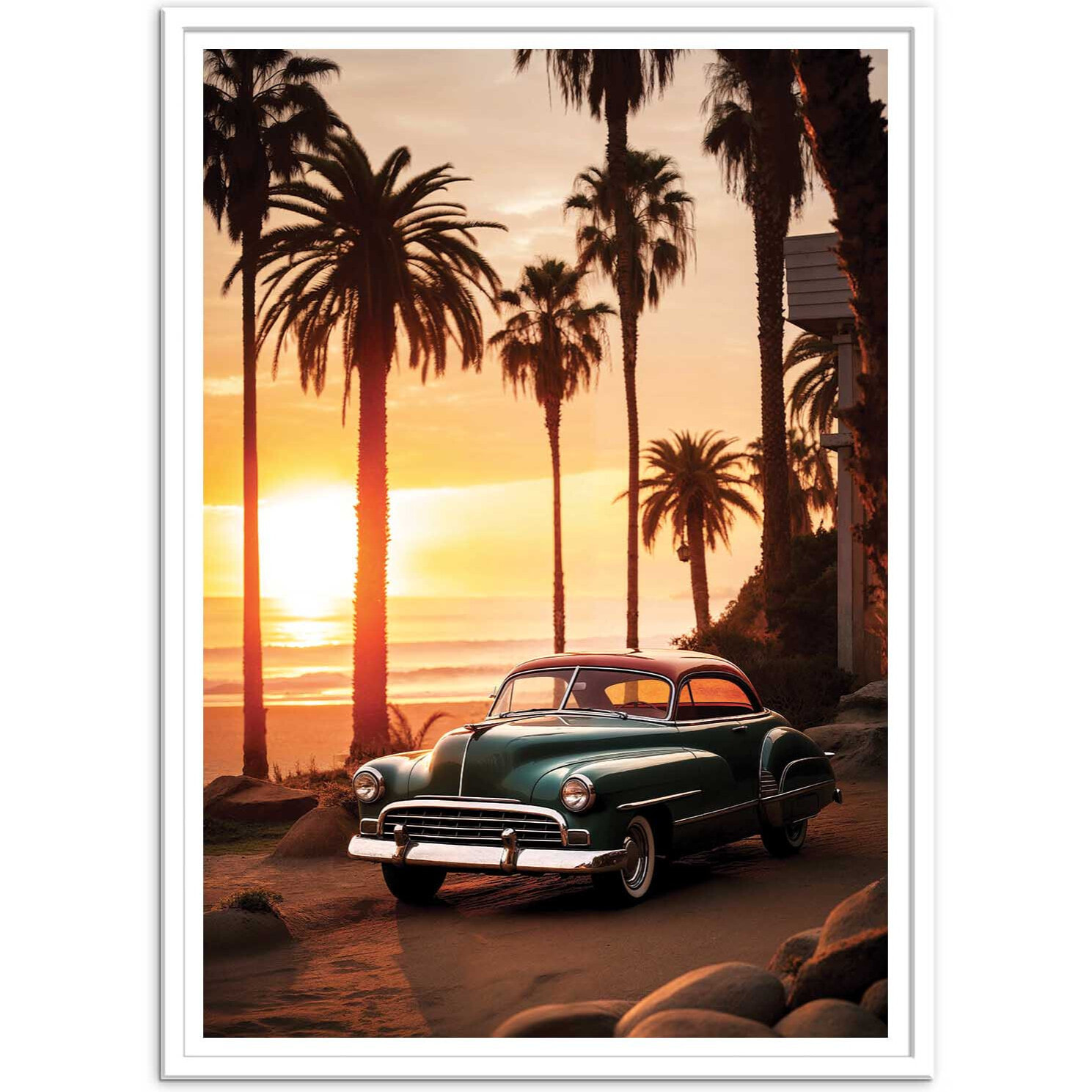 Affiche - California Sunset - Philippe Hugonnard