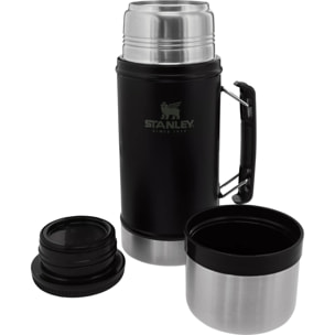 Fiambrera isotérmica - 0,94L - CLASSIC LEGENDARY FOOD JAR - Matte Black Pebble