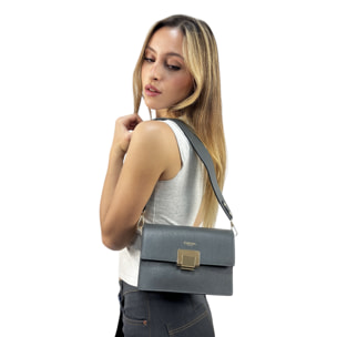 Bolso de hombro Cheval Firenze Ludovica Gris Oscuro