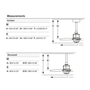 JUST FAN M LED Ventilatore cromo