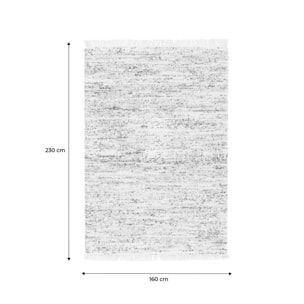 Tapis intérieur avec motif tacheté créme RICHIE