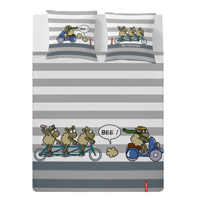 Sábana Encimera Tandem Scooter - 100% algodón -