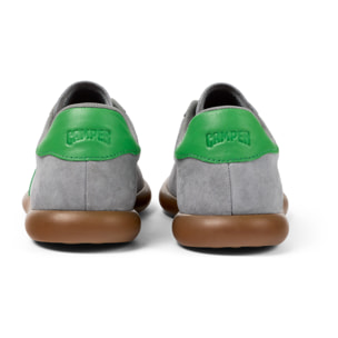 Zapatillas - CAMPER Pelotas Soller - Gris - Cuero Nubuck