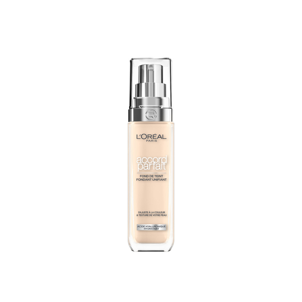 L'Oréal Paris Accord Parfait Fond de Teint Fluide 1.N Ivoire 30ml